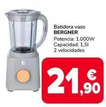 Supeco Bergner - batidora vaso oferta