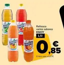 Supeco Enjoy - refresco varios sabores oferta