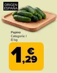 Supeco Pepino oferta