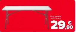 Supeco Mesa plegable oferta