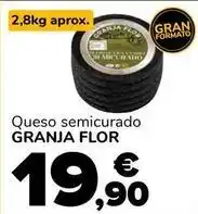 Supeco Granja flor - queso semicurado oferta