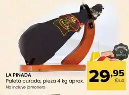 Autoservicios Familia La pinada - paleta curada oferta
