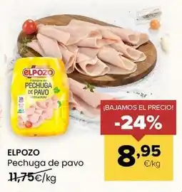 Autoservicios Familia Elpozo - pechuga de pavo oferta