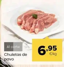 Autoservicios Familia Chuletas de pavo oferta
