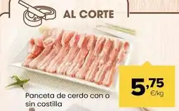 Autoservicios Familia Panceta de cerdo con costilla oferta