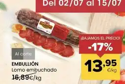 Autoservicios Familia Embullion - lomo embuchado oferta