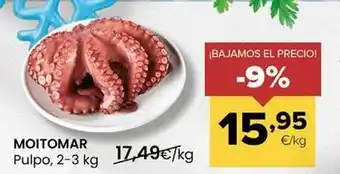 Autoservicios Familia Moitomar - pulpo oferta