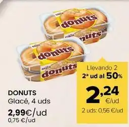 Autoservicios Familia Donuts - glacé, 4 uds oferta