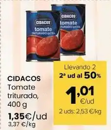 Autoservicios Familia Cidacos - tomate triturado oferta
