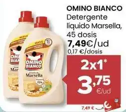 Autoservicios Familia Omino bianco - detergente líquido marsella oferta