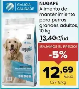 Autoservicios Familia Nugape - alimento de mantenimiento para perros grandes adultos oferta