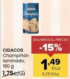 Autoservicios Familia Cidacos - champinon laminado oferta