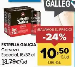 Autoservicios Familia Estrella galicia - cerveza especial oferta
