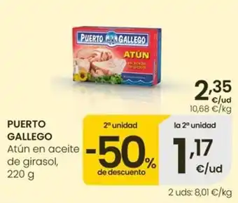 Puerto gallego - atun en aceite de girasol