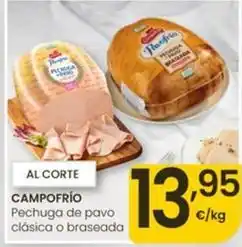 Eroski Campofrío - pechuga de pavo clasica oferta