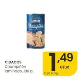 Eroski Cidacos - champinon laminado oferta