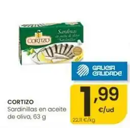 Eroski Cortizo - sardinillas en aceite de oliva oferta