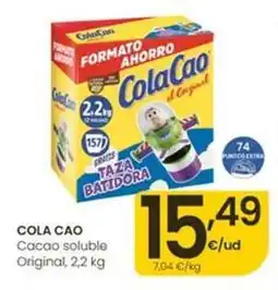 Eroski Cola cao - cacao soluble oferta