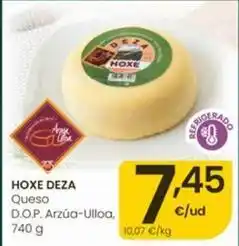 Eroski Hoxe deza - queso d.o.p. arzua-ulloa oferta