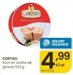 Eroski Cortizo - atun en aceite de girasol oferta