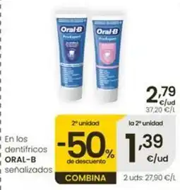 Eroski Oral b - dentifricos oferta
