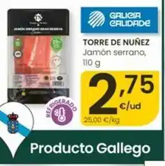 Eroski Torre de núñez - jamon serrano oferta