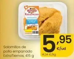 Eroski Elpozo - solomillos de pollo empanado extratiernos oferta