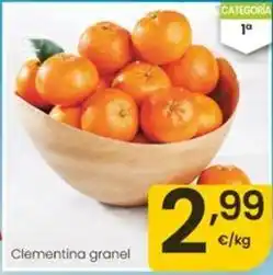 Eroski Clementina granel oferta