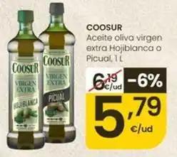Eroski Coosur - aceite oliva virgen extra hojiblanca oferta