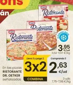 Eroski Dr oetker - pizza ristorante oferta