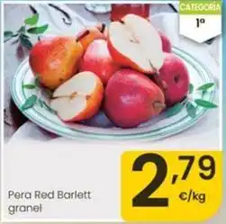 Eroski Pera red barlett granel oferta