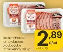Eroski Elpozo - escalopines de lomo clasicos o adobados extratiernos oferta