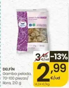 Eroski Delfín - gamba pelada oferta