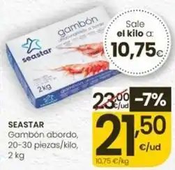 Eroski Seastar - gambon abordo oferta