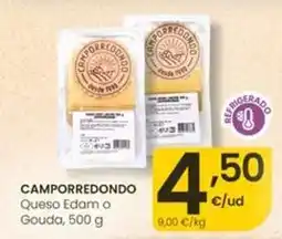 Eroski Camporredondo - queso edam o gouda oferta