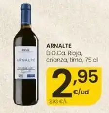 Eroski Arnalte - d.o.ca. rioja, crianza, tinto oferta