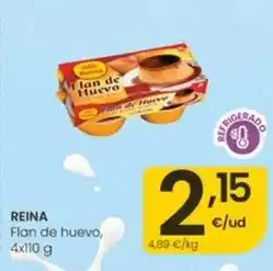 Eroski Reina - flan de huevo oferta