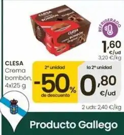 Eroski Clesa - crema bombon oferta