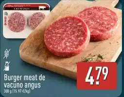 ALDI Burger meat de vacuno angus oferta