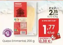 Eroski Eroski - queso emmental oferta