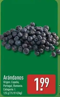 ALDI Arándanos oferta