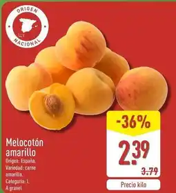 ALDI Melocoton amarillo oferta