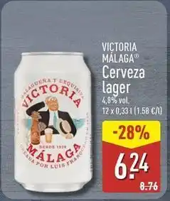 ALDI Victoria - cerveza lager oferta