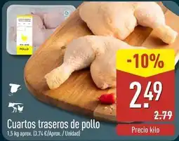 ALDI Cuartos traseros de pollo oferta