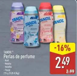 ALDI Tandil - perlas de perfume oferta