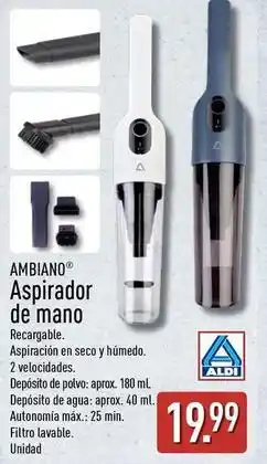 ALDI Ambiano - aspirador de mano oferta