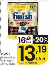 Eroski Finish - lavavajillas ultimate+ oferta