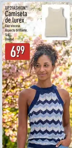 ALDI Up2fashion - camiseta de lurex oferta