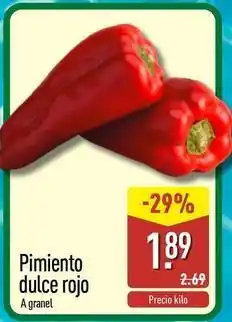 ALDI Pimiento dulce rojo oferta