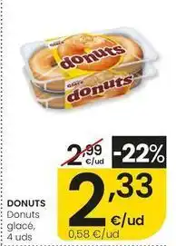 Eroski Glacé - donuts oferta